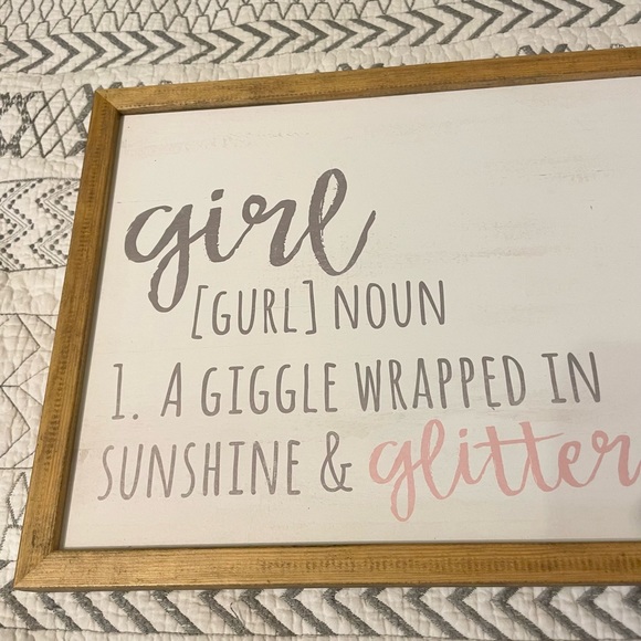 ๐ Baby Girl Nursery Decor Art - Picture 1 of 8